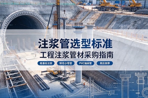 博尔塔拉注浆管选型标准