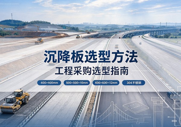 博尔塔拉沉降板选择方法