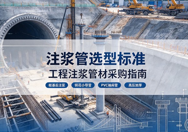 博尔塔拉注浆管选型标准